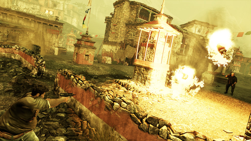 Illustration for article titled Uncharted 2 Title Update Brings Free Map, Double Cash, Double Chins
